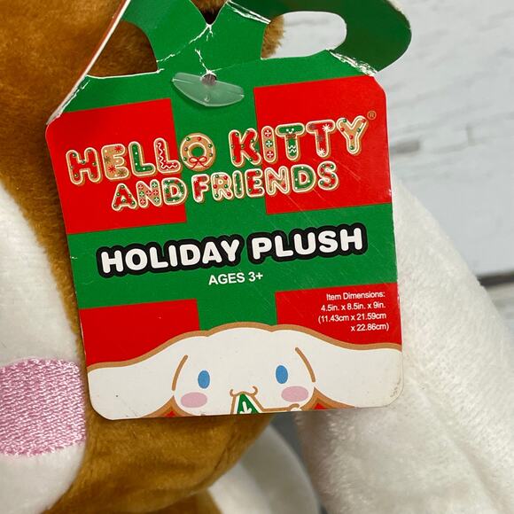 Sanrio Cinnamoroll Reindeer Plush - Christmas Toy Gift Hello Kitty & Friends New - Picture 3 of 8